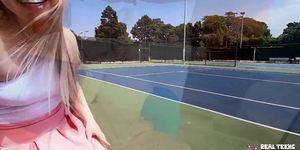 Real Teens - Haley Spades Fucked Rough After A Game Of Tennis