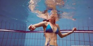 Hot teen Martina swims naked underwater (porn hot teen)