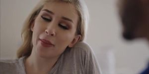 TBabe Angelina suck Stepbros rough dick (Angelina Please)