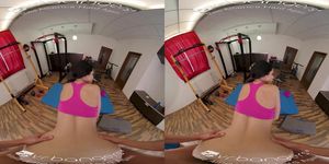 Vr Bangers European Hottie Sucking Dick At The Gym Vr Porn