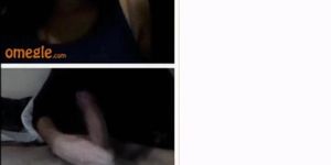 teen tease and react to big dick omegle