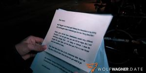 Harleen Van Hynten's Blind Date cums on her fake tits! WOLF WAGNER wolfwagner.date