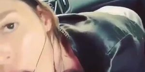 Very beautiful girl eats cum in car (Beauty Dior, beautiful_girls beautiful_girls)