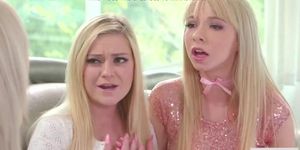 Spoiled girls and the squirter Mommy (Chloe Foster, Nina Elle, Kenzie Reeves)