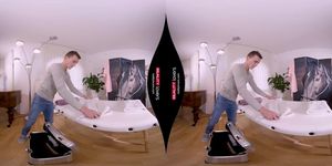 Mature Blowjob from Czech VR Pornstar