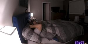 Stepsister says the guest bed is too rough and then seduces her stepbrother