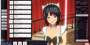 Custom Maid 3D 2- second Day with my first Maid !