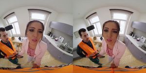 DP Threesome with Slim Office Girl (Michael Fly, Cindy Shine)