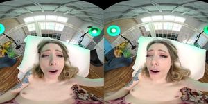Seductive blonde Ailee Anne is ready to thank you in virtual reality