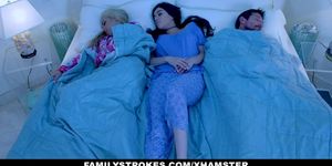 Family Strokes - My Step Parents Fucked Me (Sultry Savannah, Savannah Sixx, Honey Blossom)