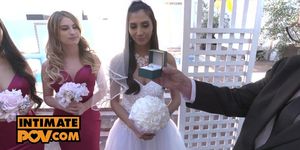 itsPOV - Bridemaid pussies are your wifes gift (Gianna Dior, Kristen Scott, Jade Kush)