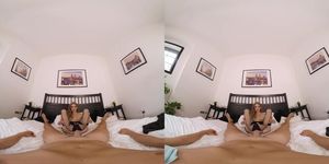 Bedroom Sex with Foot Fetish in VR