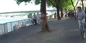 Naked German Girl Enjoys The Sun