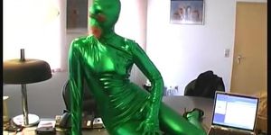 Shiny spandex girl Lynn