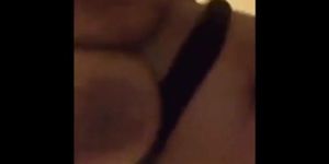 Mia Shows Her Big Black Titties Part Six