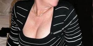 Quick jerk off compilation granny cleavage big boobs