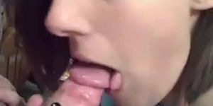 POLISH GIRL SUCKING MY DICK.