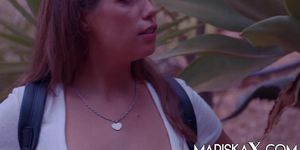 Lost hiker with big natural boobs lets a random guy pound her asshole (Sam Bourne, Lady Lyne)