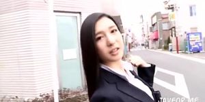 Japanese girl fucked by a friend