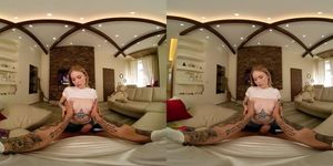 Facial For Tattooed Blonde (Thomas Stone, Mimi Cica)