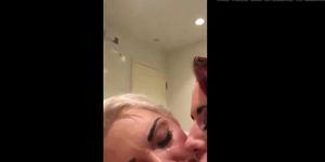 TWO BRITISH ESCORTS BEGGING ME TO NUT ON THEIR SLUTTY FACES