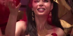 Sexy Oriental Tera Patrick gets Fucked in a Asian Lesbian Orgy!