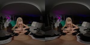 Light BDSM with Busty Blonde in VR (Isabelle Deltore)