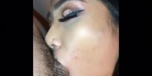 Gorgeous Asian Girlfriend Blowjob & Cumshot