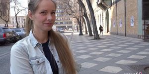 German Scout - Skinny Teen Kinuski Talk To Orgasm Screw (Kinuski Kakku)