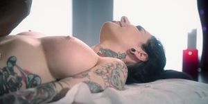 Insatiable Spa Owner Joanna Angel Sucks Off BBC Stud Masseuse And Gets Filled