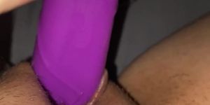 My Pussy is TOO Tight For This Long Vibrator (Tiny pussy)