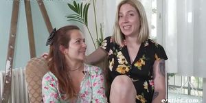 Amateurs Angela and Jane Love to Experiment in the Bedroom