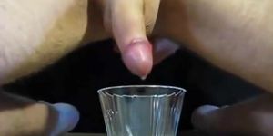 Long Prostate Milking Session Into Cup (My Balls)