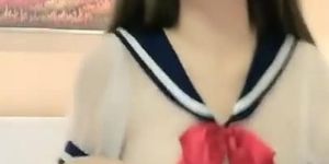 Chinese Webcam Sweet cute girl with plump ass masturbate