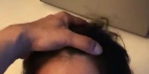 Little Vietnamese mouth stretched and tamed with hard dick