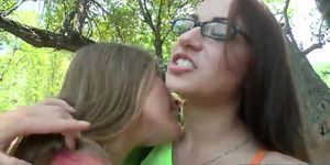 Sapphic pussylicking lesbian threesome (Nova Brooks, Gala Brown)