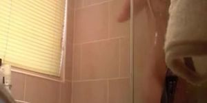 girl Gets Caught On Hidden Cam In The Shower