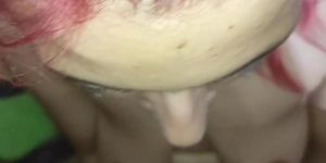 Deepthroating my teen cousin and I cum in her little mouth