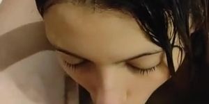 Spectacular titfuck for a beautiful innocent teen (Beauty Dior, Big cumshots)