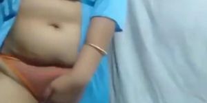 Home Alone Indian Housewife Seducing Herself and Fingering Pussy