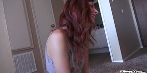 Redhead Teen James Deen Her Pussy In The Shower