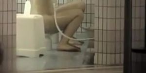 Hidden cam in shower recording sweet Asian amateurs nude
