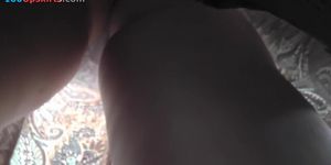 Amateur upskirt ass caught on spy camera in the bus