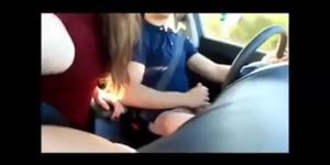 Playing In The Car.