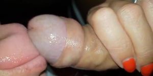 soft blowjob close up