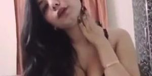 Beautiful Bengali girl showing her Big tits