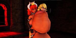 Bowsette Dick Vore Peach By Toaterking