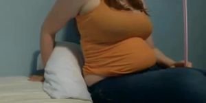 BBW big belly big boobs