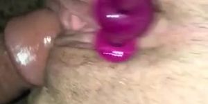 Squirting pink pussy