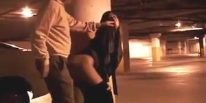 Asian girl screw with old man during the holidays